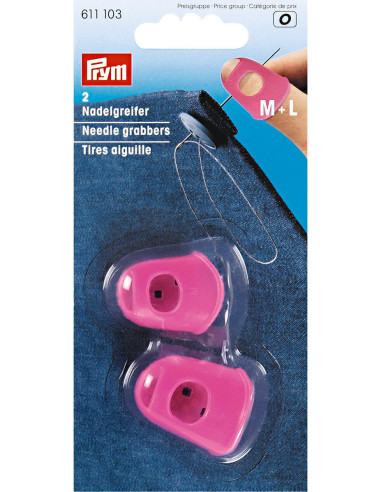 Spilli a forma di ditale - Fucsia