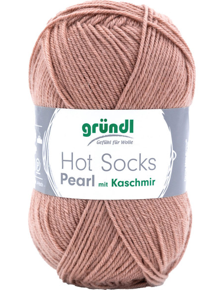 Filato per calze Hot Socks Pearl uni Gründl