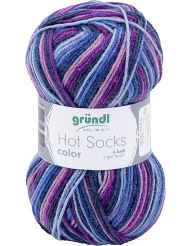 Filato per calze Hot Socks color Gründl