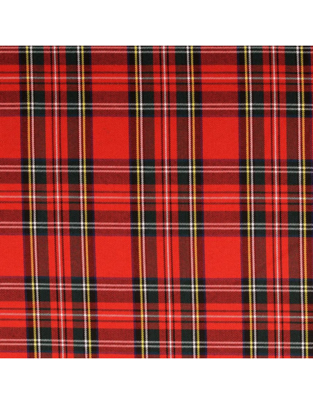 Tessuti tartan scozzesi - Rosso