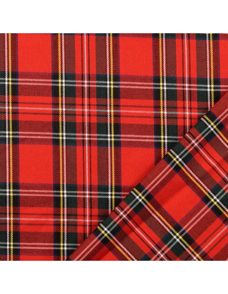 Tessuti tartan scozzesi - Rosso