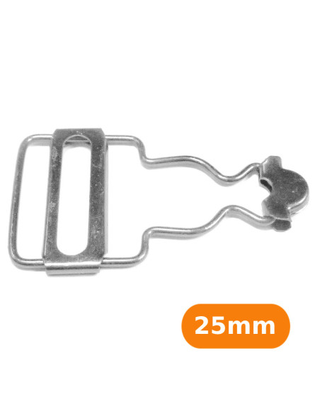 Boucle salopette - Argent