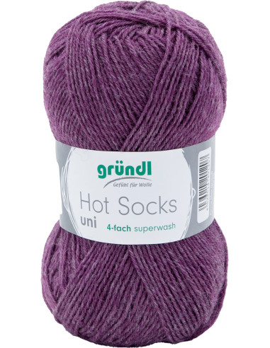 Filato per calze Hot Socks uni 50 Gründl