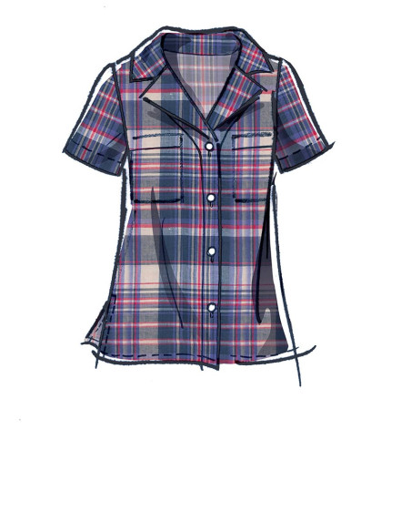 Modello di top - McCall's 8067