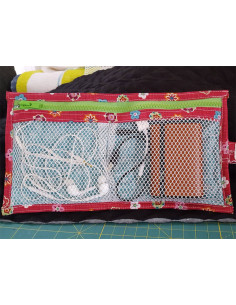 Tessuto a rete premium 45 cm x 137 cm - Bianco 2