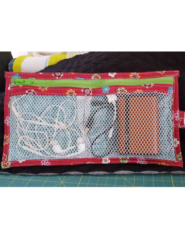 Tessuto a rete premium 45 cm x 137 cm - Bianco