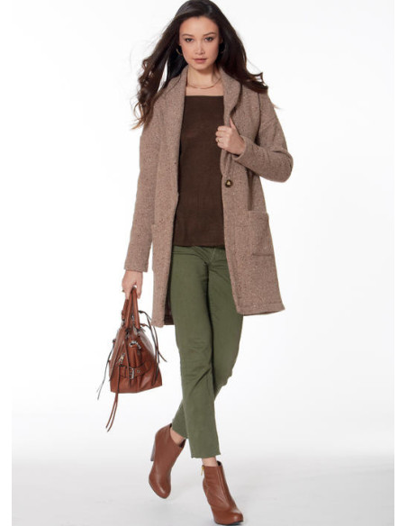 Modello di gilet e cardigan - McCall's 7476