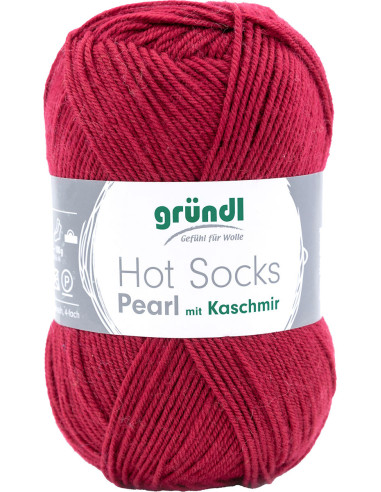 Filato per calze Hot Socks Pearl uni Gründl