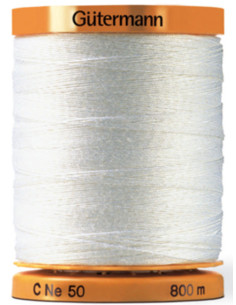 Filo da cucito Gütermann cotone 800 m