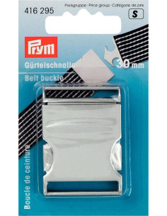 Fibbia in metallo 30 mm - Argento