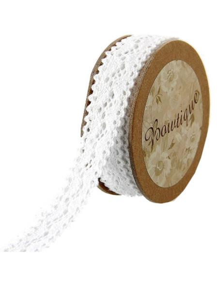 Pizzo bianco - 18 mm x 5 metri