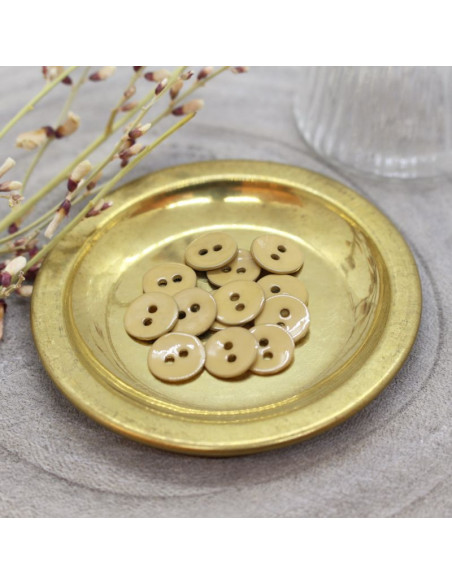 Bouton Glossy - Mustard