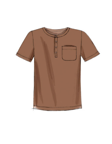 Modello di canottiere, t-shirt e pantaloncini - McCall's 6973