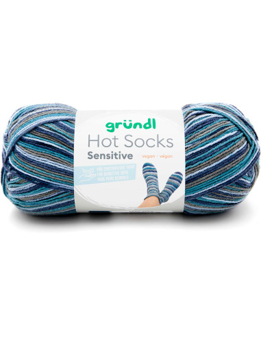 Filato per calze Hot Socks Sensitive Gründl