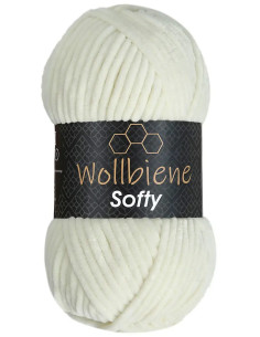 Filato chenille Softy Wollbiene 2