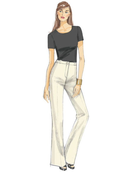 Modello di pantaloni - Vogue 9181
