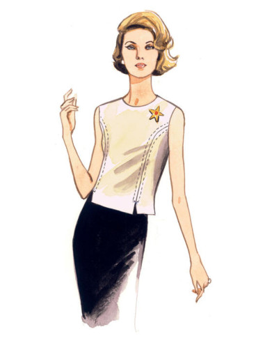 Modello di top - Vogue 9187