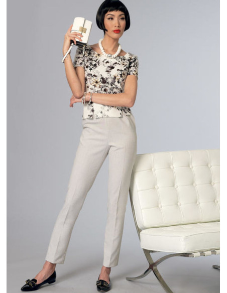 Modello di pantaloncini e pantaloni - Vogue 9189