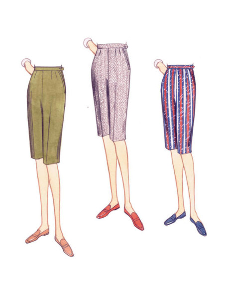Modello di pantaloncini e pantaloni - Vogue 9189