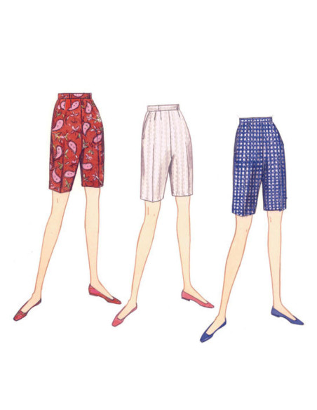 Modello di pantaloncini e pantaloni - Vogue 9189