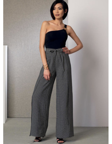 Modello di poncho, top, pantaloncini e pantaloni - Vogue 9191