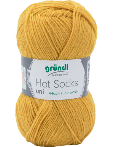 Filato per calze Hot Socks uni 50 Gründl