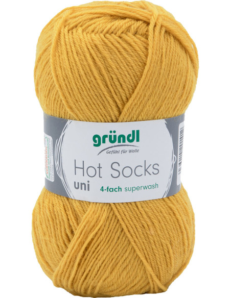 Filato per calze Hot Socks uni 50 Gründl
