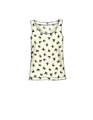 Modello di top - McCall's 7322
