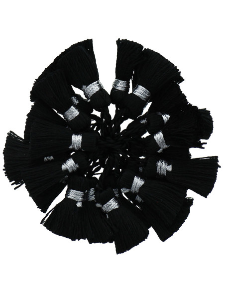 Mini pompons rayonne