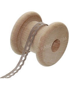 Pizzo cotone Basic - Grigio