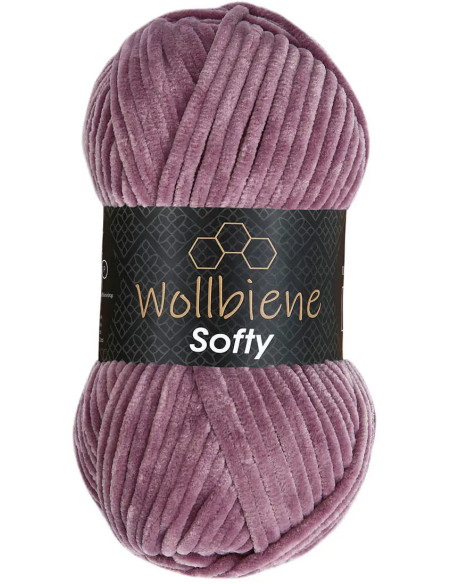 Fil chenille Softy Wollbiene