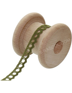 Pizzo cotone Basic - Verde