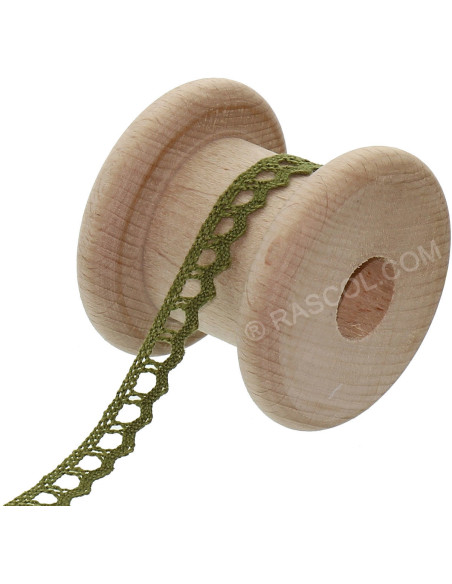 Pizzo cotone Basic - Verde
