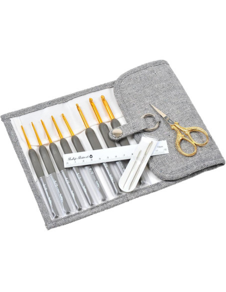 Set di uncinetti Etimo Premium Gold Tulip