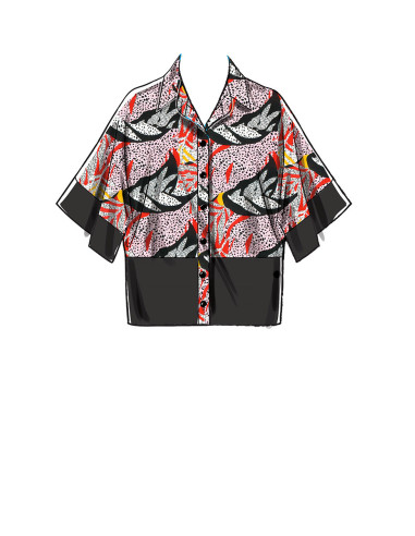 Modello di top - McCall's 8001
