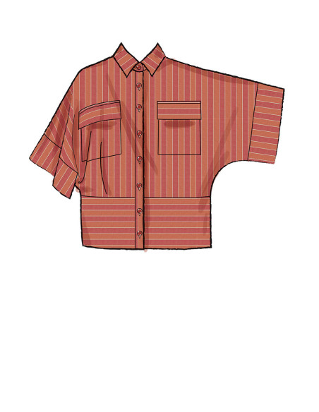 Modello di top - McCall's 8001