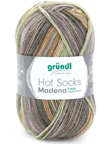 Filato per calze Hot Socks Madena Gründl