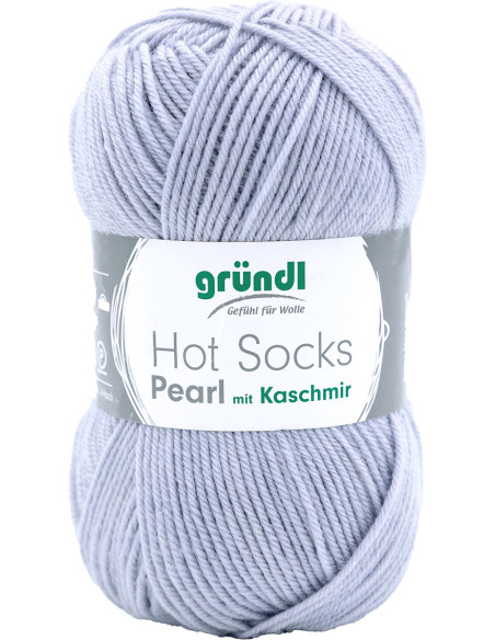 Filato per calze Hot Socks Pearl uni Gründl