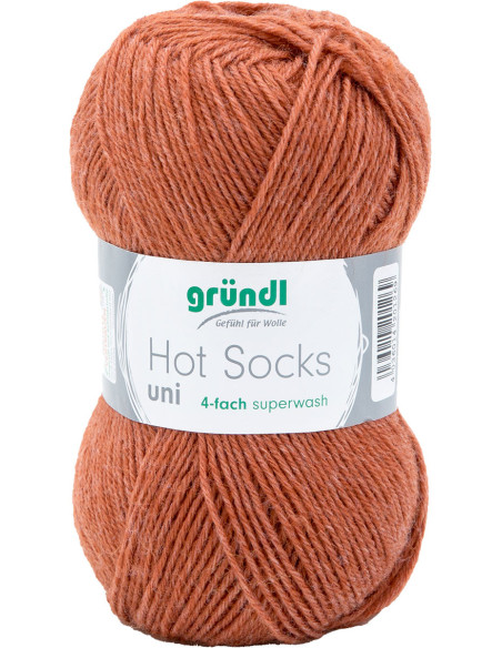 Filato per calze Hot Socks uni 50 Gründl
