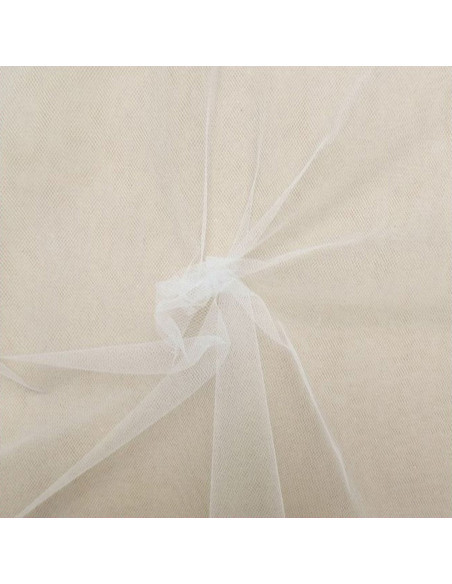 Tulle morbido grande larghezza - Ecru
