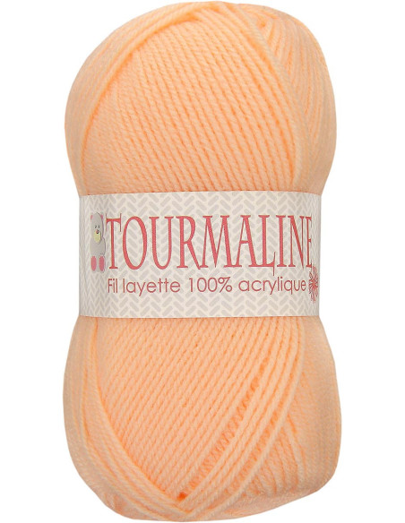 Confezione di 2 gomitoli di filato per maglieria layette Tourmaline