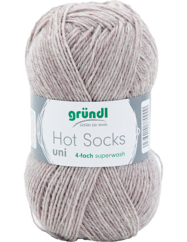 Filato per calze Hot Socks uni 50 Gründl