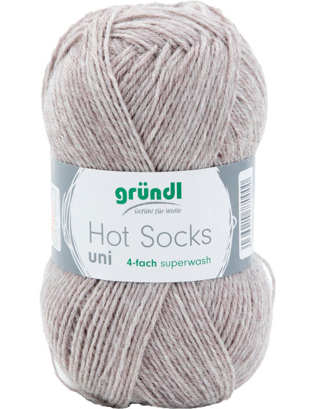 Filato per calze Hot Socks uni 50 Gründl