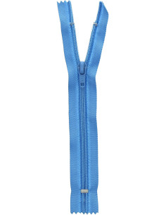 Cerniera a maglia non separabile - Blu Florida