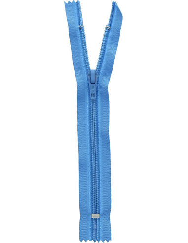 Cerniera a maglia non separabile - Blu Florida