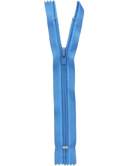 Cerniera a maglia non separabile - Blu Florida