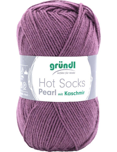 Filato per calze Hot Socks Pearl uni Gründl