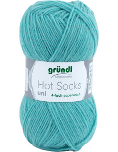 Filato per calze Hot Socks uni 50 Gründl 2