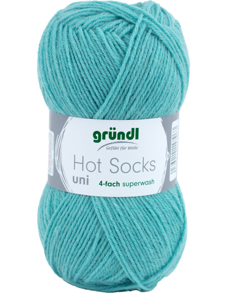 Filato per calze Hot Socks uni 50 Gründl