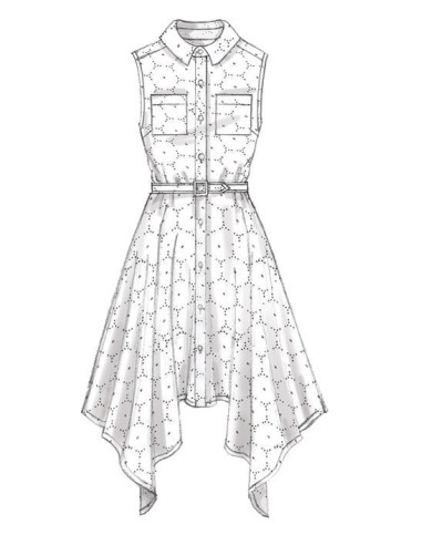 Modello di abiti e cintura - McCall's 7351